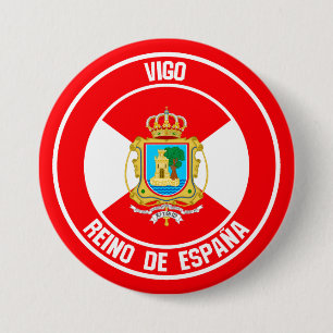 Bóton Redondo 7.62cm Vigo Round Emblem