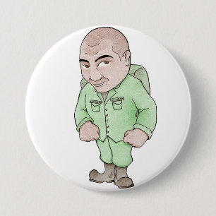 Bóton Redondo 7.62cm vinda em casa