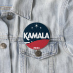 Bóton Redondo 7.62cm Vintage Kamala Harris 2024 Para A Eleição Do Presi<br><div class="desc">Vintage Kamala Harris 2024 Para A Eleição Do Presidente</div>
