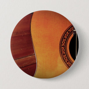 Bóton Redondo 7.62cm Violão acústico