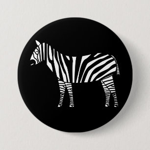 Bóton Redondo 7.62cm Zebra