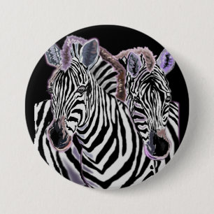 Bóton Redondo 7.62cm Zebras
