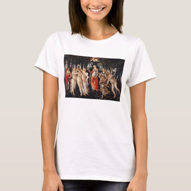 Botticelli Primavera T-shirt (Frente)