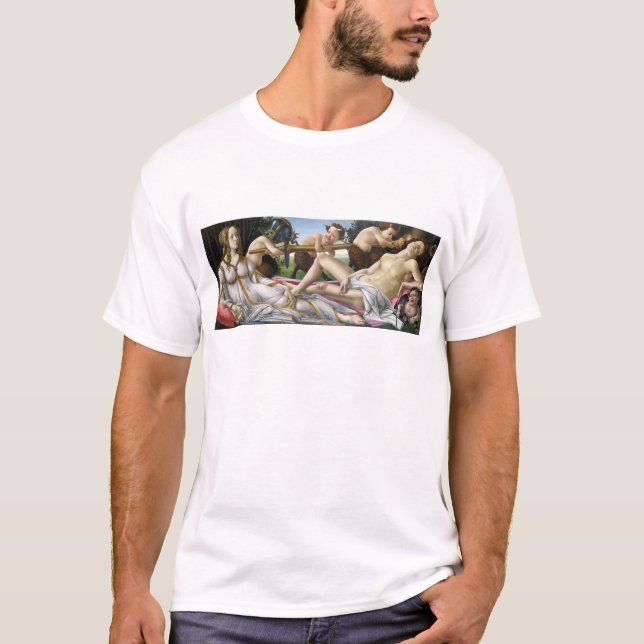 Botticelli Venus e t-shirt de Marte (Frente)