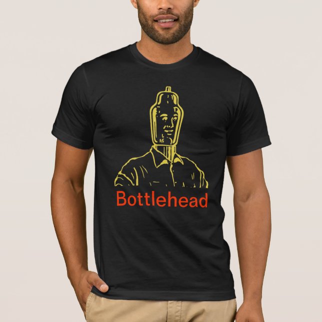 Bottlehead imprimiu o t-shirt (Frente)