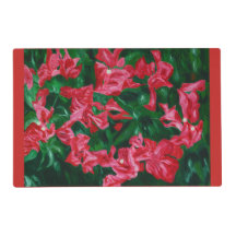Bougainvilleas - uma ode à natureza, Placemat