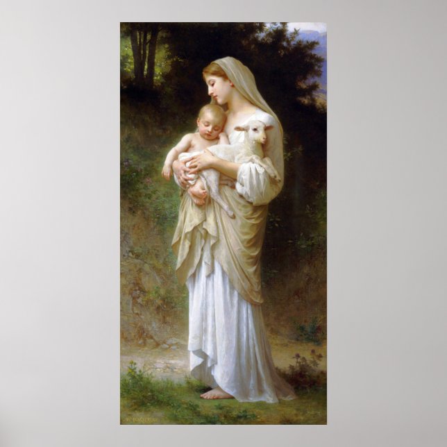 Bouguereau Innocence Poster (Frente)
