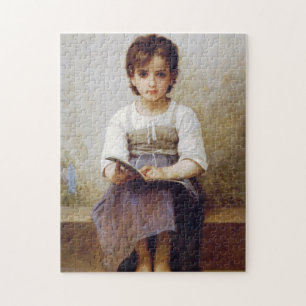 Bouguereau O Quebra-cabeça De Lição Do Duro