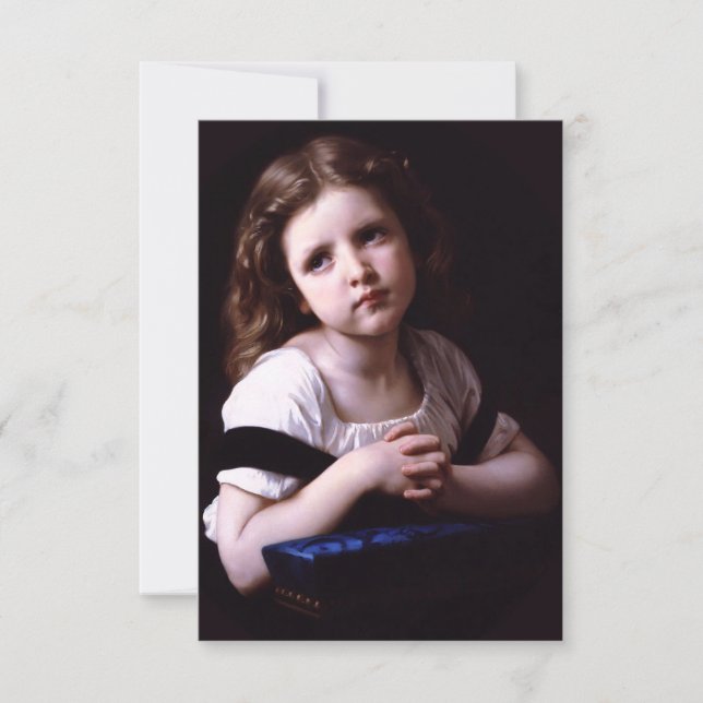 Bouguereau Os Convites De Oração (Frente)