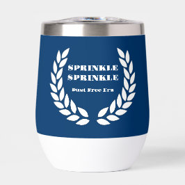 Boujee Blues Thermal Wine Tumbler