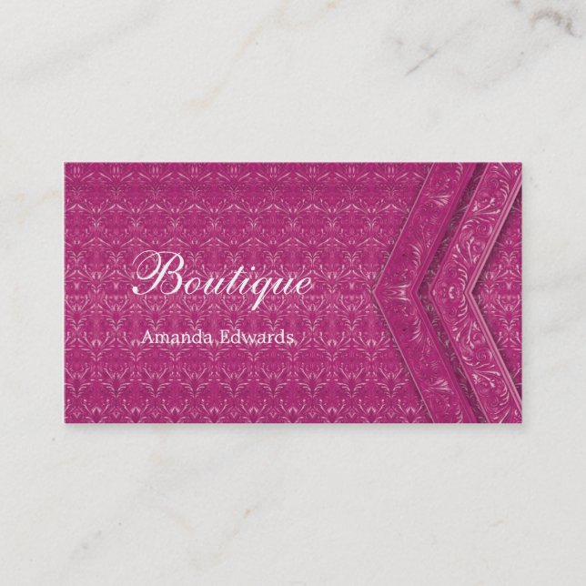 Boutique - cartão de visita (Frente)