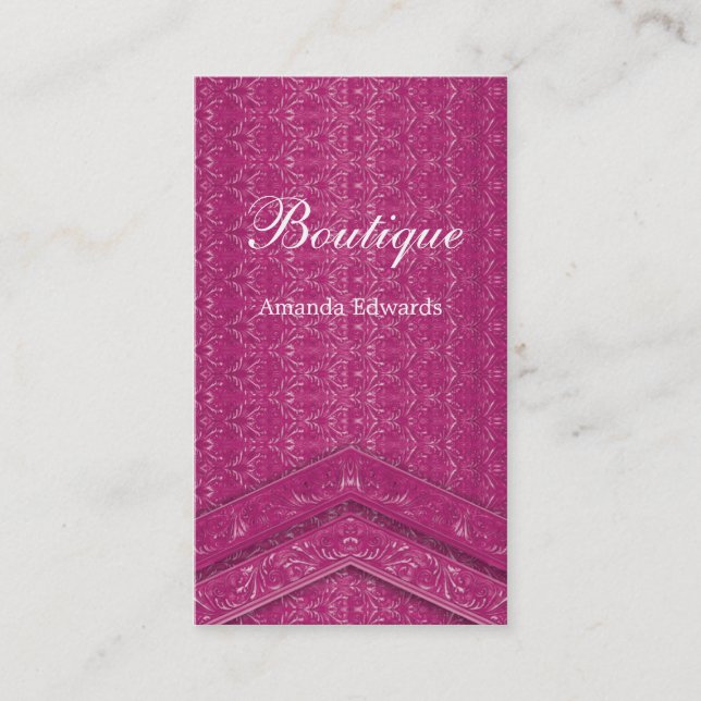 Boutique - Cartão de visita (Frente)
