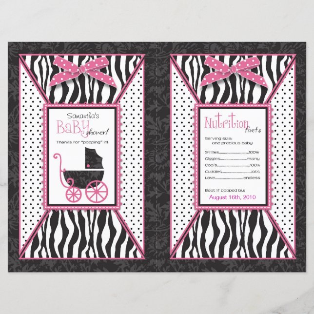 Boutique Chic Popcorn Wrapper (Frente)