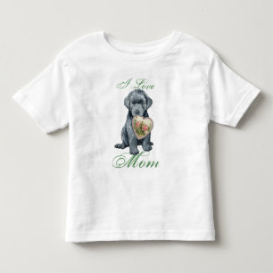 Bouvier des Flandres Heart Mamãe Toddler T-shirt