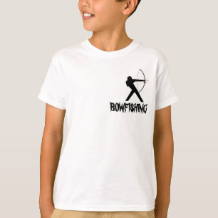 Bowfishing caçoa o t-shirt