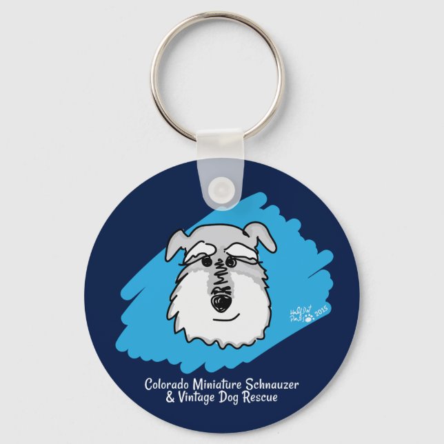 Bowser o Chaveiro Schnauzer (Frente)