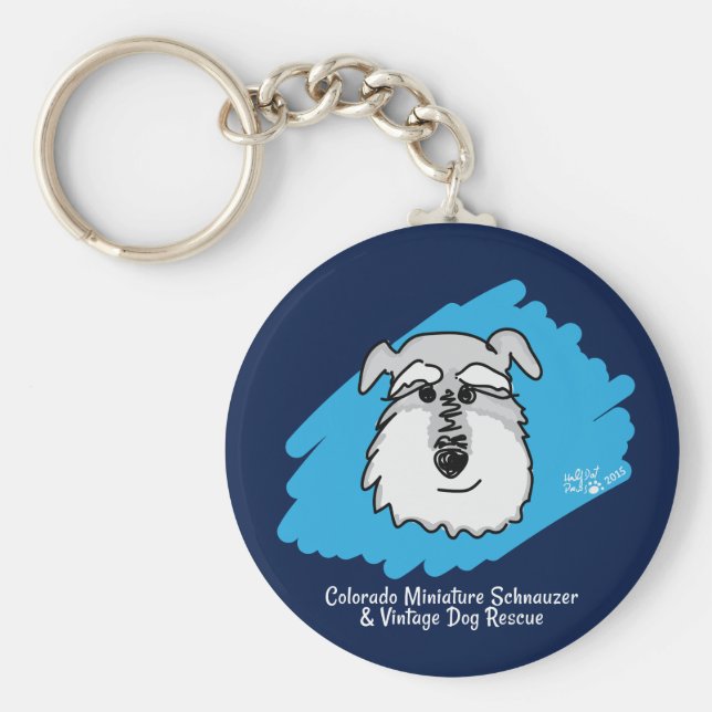 Bowser o Chaveiro Schnauzer (Frente)
