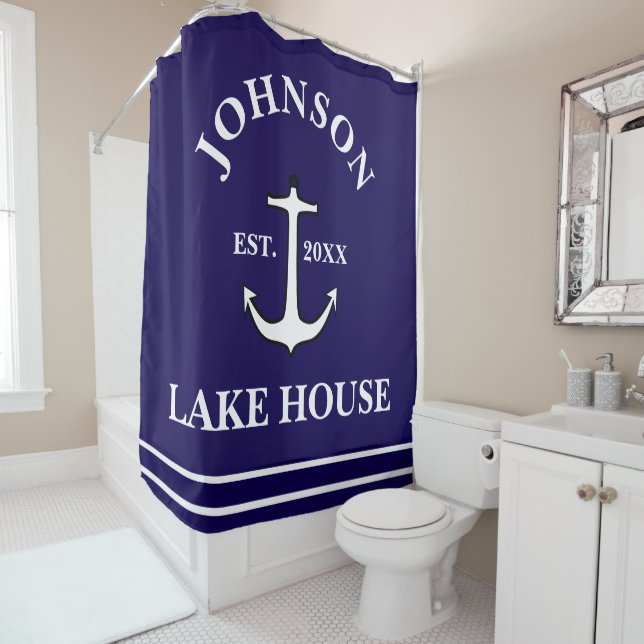 Box COOL! 🚤 Cortina de Banheiro Personalizada para Ca (In Situ)