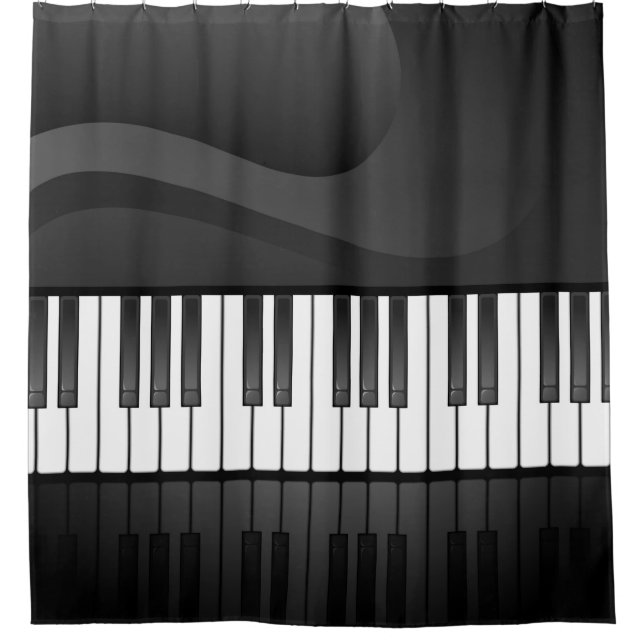 Box Cortina de Chá do teclado para piano (Frente)