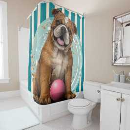 Box Cortina de Chá para Bulldog Reproduzível