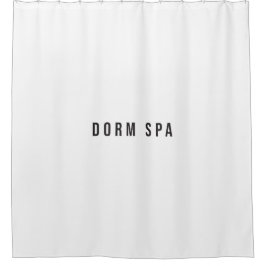 Box Cortina de chuveiro para Dorm Spa