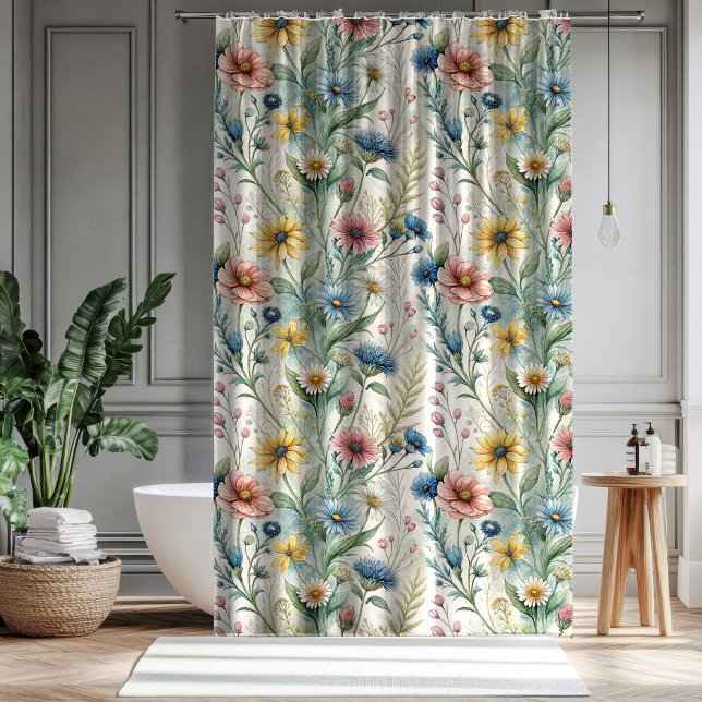 Box Cortina Floral Romântica Presente Pastel para Pais (Romantic Floral Curtain Pastel Gift for Parents)