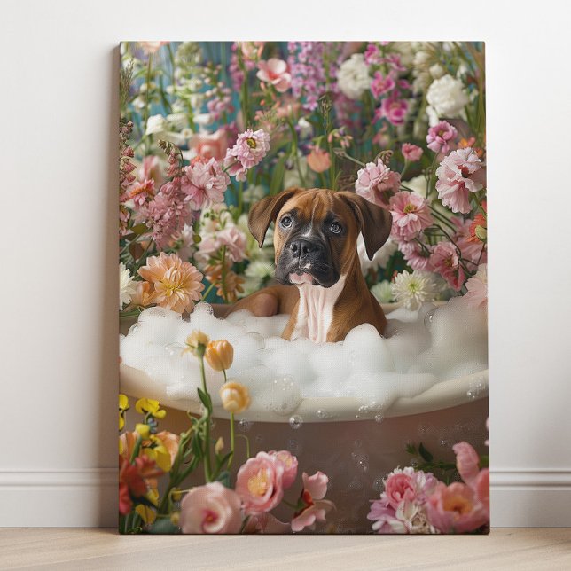 Boxer Art | Impressão em Sala de Banho-Arte (Boxer Dog Art)
