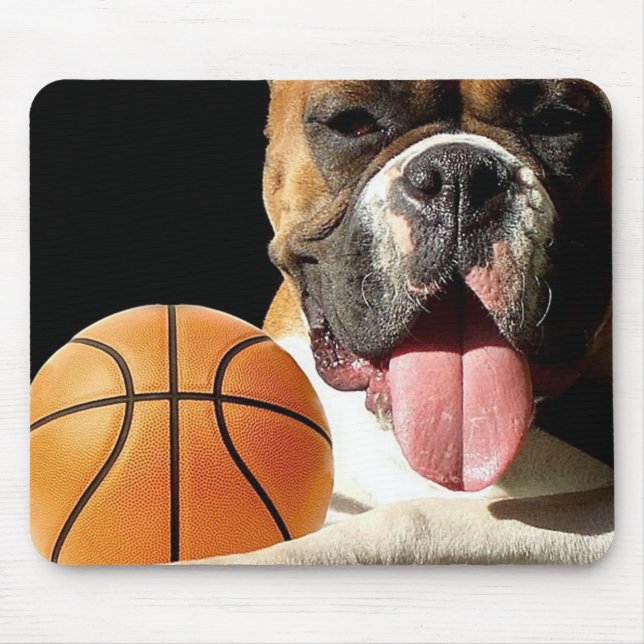 Boxer Basketball mousepad is already in Portuguese (Frente)