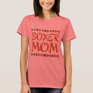 Boxer Bonito Mãe Dando T-shirt