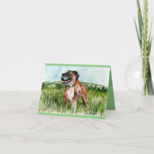 Boxer de Emergência de Cartões de agradecimentos D