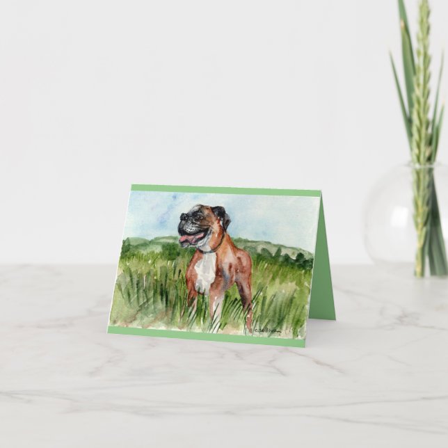 Boxer de Emergência de Cartões de agradecimentos D (Frente)