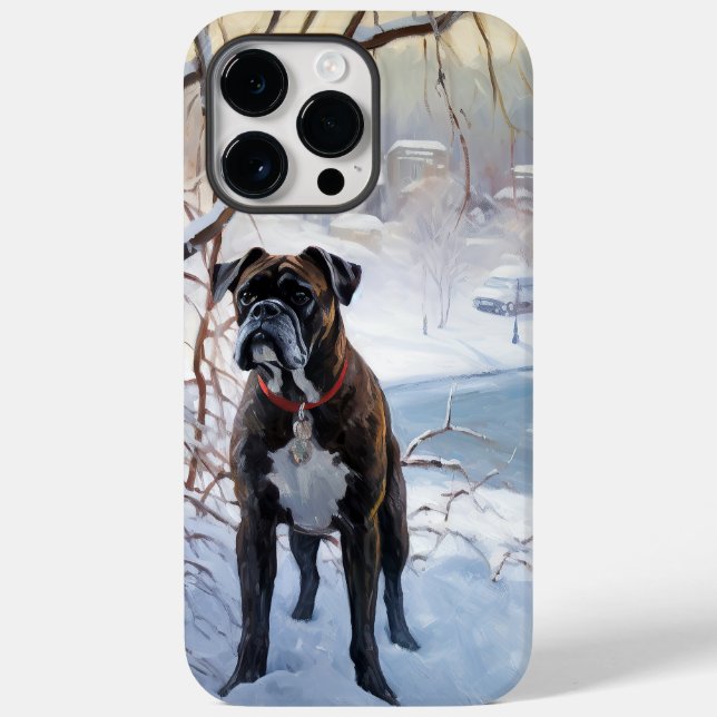 Boxer Deixe Nevar Natal (Verso)