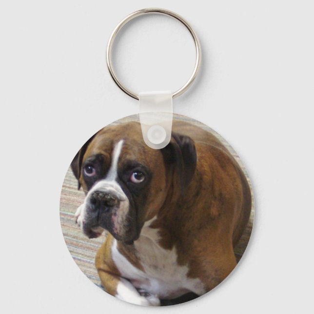 Boxer Dog Chaveiro (Frente)