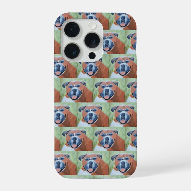 Boxer Dog Phone Case (Verso)