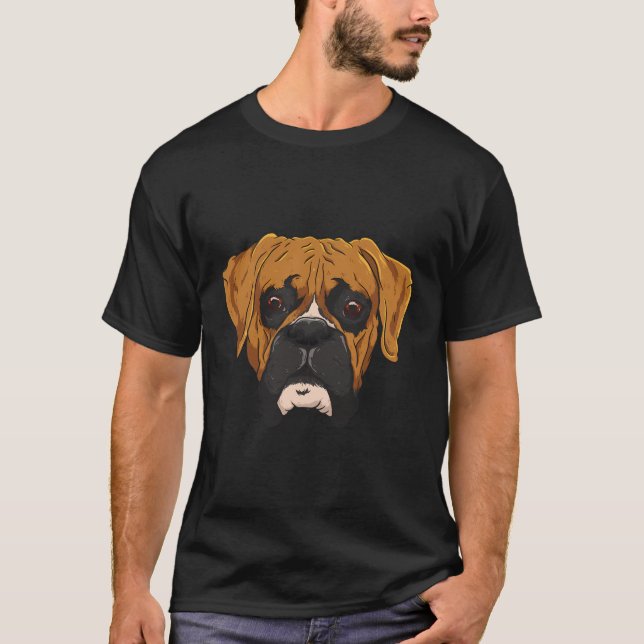 Boxer Fact For Boxer Camiseta de cão Dog Do (Frente)