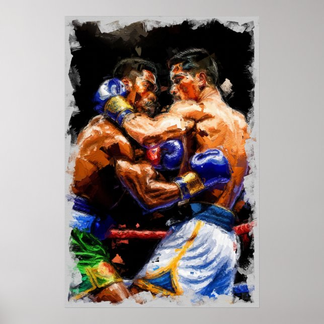 Boxers - Impressão de Arte Canvas (Frente)