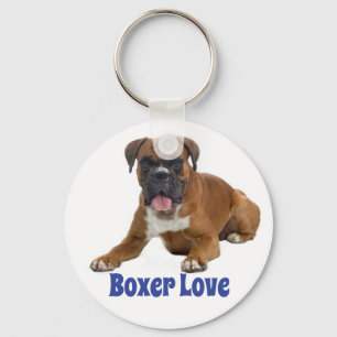 Boxpy Dog Blue Love Chaveiro