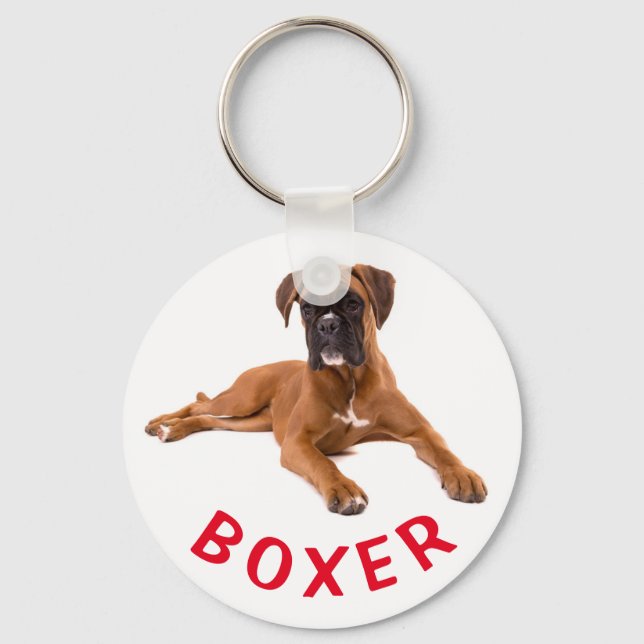 Boxpy Dog Red Love Chaveiro (Frente)