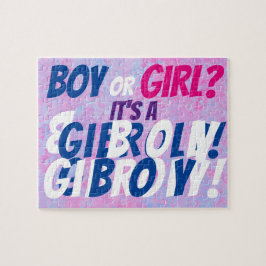Boy Gender Reveal Quebra-cabeça