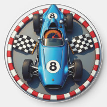 Boy Nursery Set: Carro Race sem fio carregador