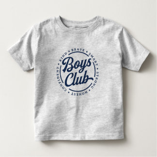 Boys Club T-Shirt - Brave Smart Strong Honest