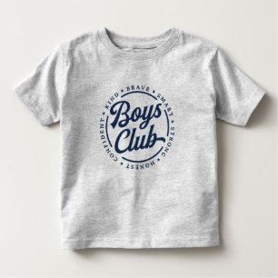 Boys Club T-Shirt - Corajoso E Inteligente