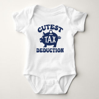 Boys Cutest Tax Deduction Piggy Bank T-Shirt