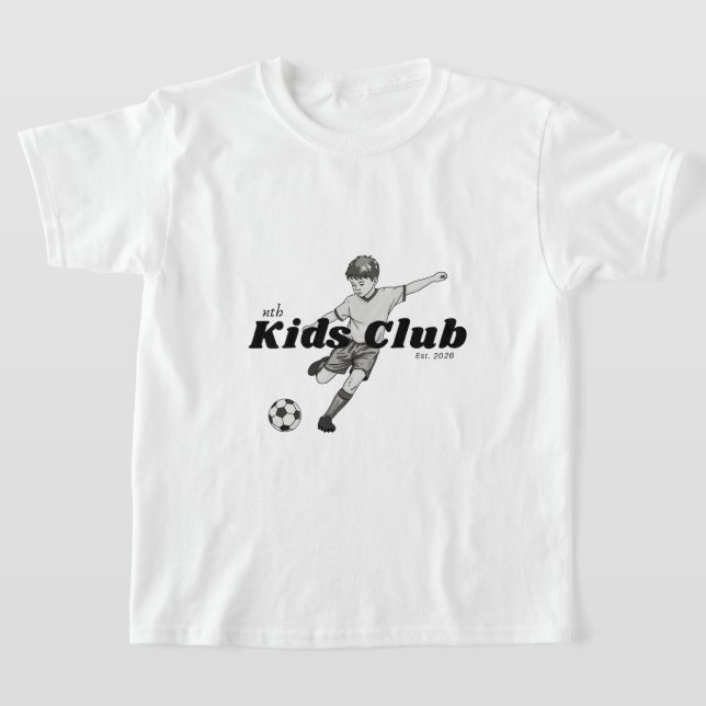 boys soccer kids club t-shirt (Postura )