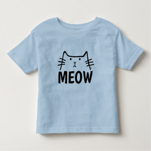 BOYS TODDLER CAT AMOR MEOW T-Shirts