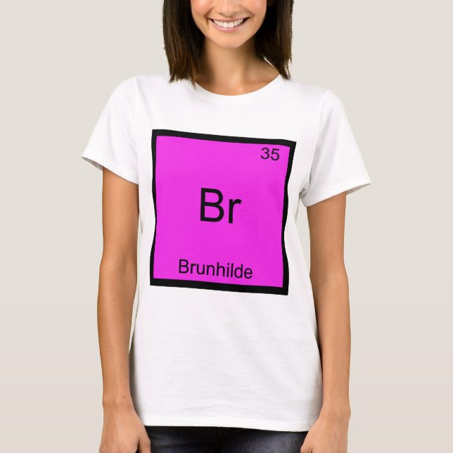 Br - Brunhilde Camiseta de Símbolo de Elemento de  (Frente)