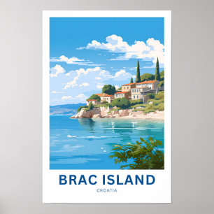 Brac Island Viagem Impressão