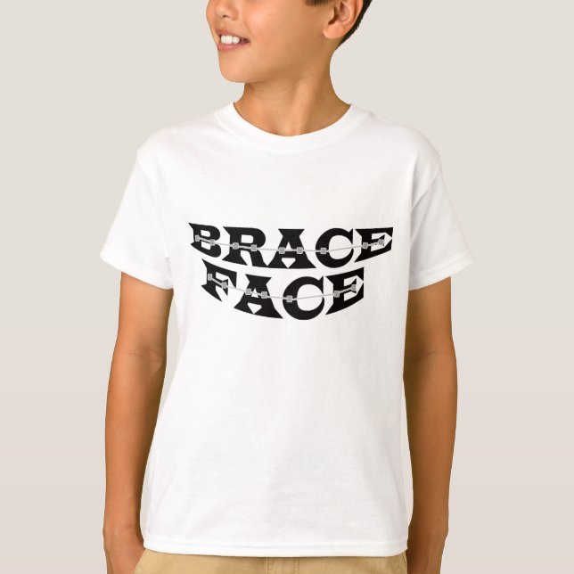 BRACEFACE - A luz caçoa t-shirt (Frente)