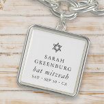 Bracelete Com Pingente Estrela Elegante Moderna Simples de David Bat Mitz<br><div class="desc">Design é composto por tipografia sans serif e por tipografia cursiva de escrita lúdica sobre um fundo simples. Disponível aqui: http://www.zazzle.com/store/selectpartysupplies</div>