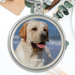 Bracelete Com Pingente Foto da família personalizada moderna de cães de e